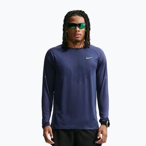 Férfi futó hosszú ujjú póló Nike Stride Dri-Fit ADV Midnight Navy (Stride Dri-Fit AV HV2702-410) kép