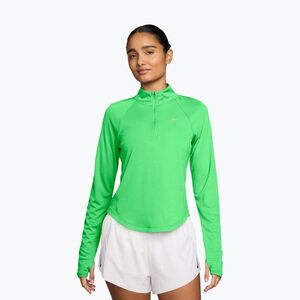 Női hosszú ujjú póló futáshoz Nike Tempo Swoosh Run Dri-Fit 1/4-Zip illusion green/white (Tempo Swoosh Run Dri-Fit 1/4-Zip HV2842-336) kép