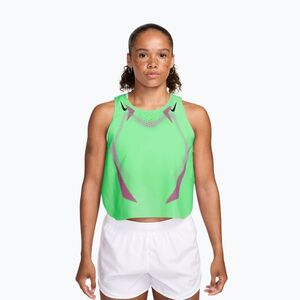 Férfi futó póló Nike AeroSwift illusion green/black/black (AeroSwift Dri-Fit ADV IF3649-336) kép