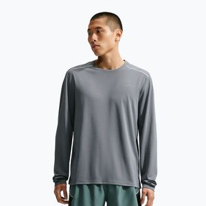 Férfi futó hosszú ujjú póló Nike Miler Dri-Fit UV smoke grey (Miler Dri-Fit UV IF2086-084) kép