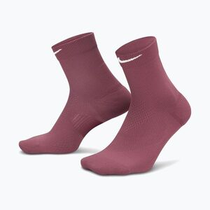 Zokni Nike Run Midweight Micro Crew pink smoke/pink rise/white (Running Midweight Micro Crew HV6935-660) kép