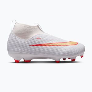 Gyermek focicipők Nike Jr. Mercurial Superfly 11 Academy white/bright crimson/blur (Mercurial Superfly 11 Academy Jr MG IU1783-100) kép