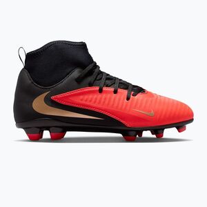 Férfi focicipők Nike Jr. Phantom 6 High Club bright crimson/bright crimson/black (Phantom 6 High Club FG/MG HQ2022-600) kép