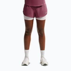 Női futónadrág Nike Flow pink smoke (Flow Dri-Fit 2in1 Mesh IF7518-654) kép