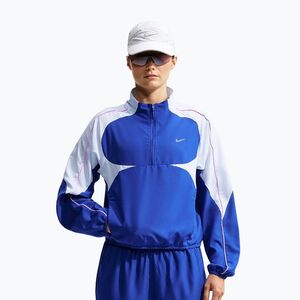 Női futókabát Nike Tempo Dri-FIT 1/2-Zip old royal/football grey/pink rise (Tempo Dri-FIT 1/2-Zip IM7579-417) kép