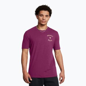 Férfi póló Under Armour Project Rock 7 purple (Project Rock 7 1386878-505) kép