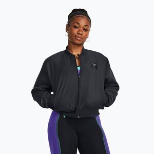 Női kabát Under Armour Project Rock Bomber black (Project Rock Bomber 1382177-001) kép