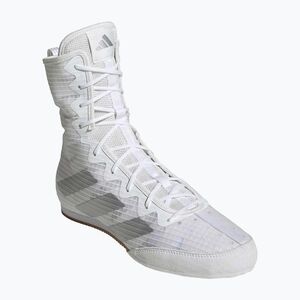 Boxcipő adidas Box Hog 4 white/silver (Box Hog 4 JS4685-5) kép
