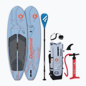 Pumpálható SUP deszka készlet DUOTONE iSUP Flow Air SLS 10'4 2026 cyan blue (iSUP Flow Air SLS 43260-1701) kép