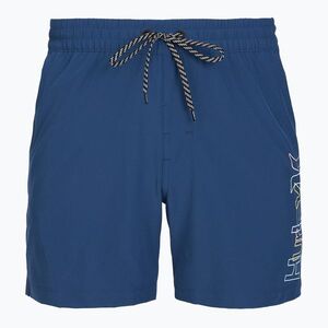 Férfi fürdőnadrág Hurley Crossover Volley Swim Short blue/black (Crossover Volley HSP22VMS03937-431) kép