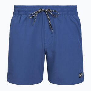 Férfi fürdőnadrág Hurley Solid Volley Swim Short Blue/Brown (Solid Volley HSP25VMS17364-423) kép