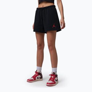 Női rövidnadrág Jordan Fleece black/gym red (Fleece IR0387-010) kép