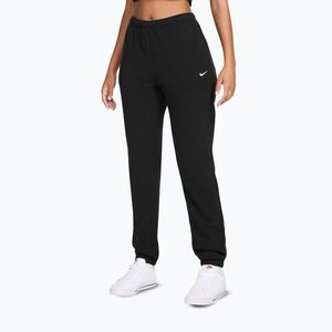 Női nadrág Nike Studio Fleece total black/sail (Studio Fleece Mid-Rise IM8104-001) kép