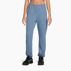 Női nadrág Nike Studio Fleece work blue/sail (Studio Fleece Mid-Rise IM8104-486) kép