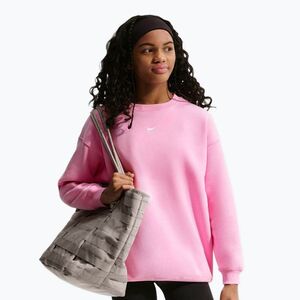 Gyerekpulóver Nike Sportswear Studio pink rise/white (Sportswear Studio Oversized IM4947-621) kép