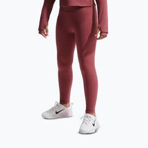 Gyerek leggingsek Nike MAVN pink smoke/pink smoke (MAVN Dri-Fit High-Rise IM1762-654) kép
