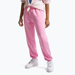 Gyerek nadrág Nike Sportswear Studio Fleece pink rise/white (Sportswear Studio Fleece IM4905-621) kép