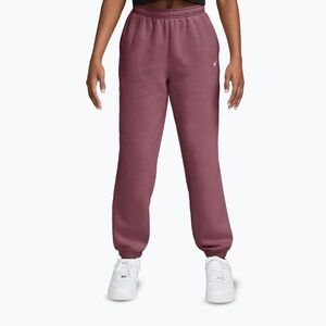 Gyerek nadrág Nike Sportswear Studio Fleece pink smoke/white (Sportswear Studio Fleece IM4905-654) kép