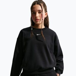 Gyerekpulóver Nike Sportswear Studio black/white (Sportswear Studio Boxy IM5098-010) kép