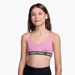 Lány melltartó Nike Pro Pink Rise (Pro Indy IF0360-621) kép