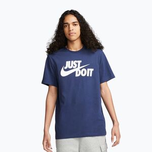 Férfi póló Nike Sportswear JDI midnight navy/white (Sportswear Club AR5006-410) kép