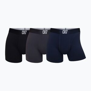 Férfi boxer nadrág CR7 Trunk Airmesh 3 pack multicolour (Trunk Airmesh 300-8533-53-901) kép