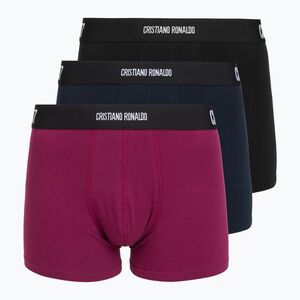 Férfi boxer nadrág CR7 Basic Trunk 3 pack multicolour (Basic Trunk 300-8100-49-2797) kép
