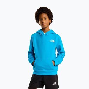 Gyerekpulóver The North Face Teen Box Nse Regular Hoodie meridian blue (Teen Redbox Regular P/O NF0A89H9D7R1) kép