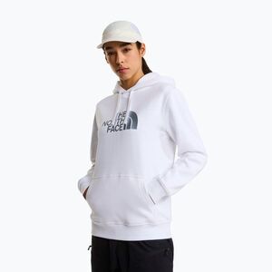 Női pulóver The North Face Drew Peak Pullover Hoodie white/frost grey (Drew Peak Pullover Hoodie NF0A89EHMV51) kép
