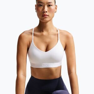 Sportmelltartó Nike Indy Light Support white/stone mauve (Dri-Fit Indy Light Support FD1062-100) kép
