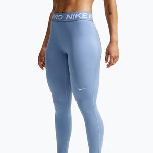 Női leggingsek Nike Pro work blue/white (Pro Mid-Rise Full IQ0886-486) kép