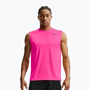 Férfi edző póló Nike Dri-FIT Sleeveless Training Top hyper pink/black (Dri-FIT Sleeveless Training IO1429-645) kép