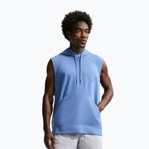 Férfi edzőpulóver Nike N.A.C. indigo storm/indigo storm (N.A.C. Dri-Fit Fleece Sleeveless Hoodie IQ5551-459) kép