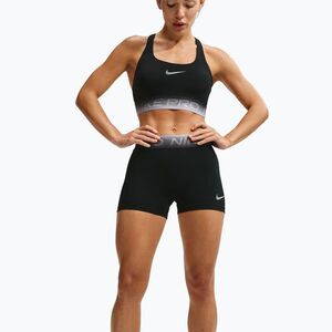 Női edző rövidnadrág Nike Pro black/ghost (Pro Mid-Rise 3" IM9949-010) kép