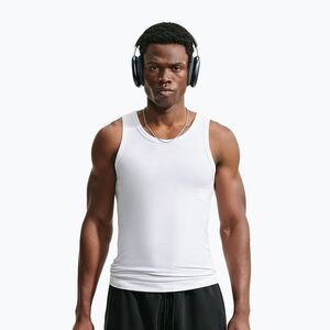 Férfi edző póló Nike N.A.C. white/white (N.A.C.Dri-Fit Ribbed IR8809-100) kép