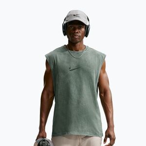 Férfi edző póló Nike Sleeveless T-Shirt camo green/light army (Sleeveless IM6144-303) kép