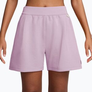 Női edző rövidnadrág Nike 24.7 ImpossiblySoft bleached lilac/platinum violet (24.7 ImpossiblySoft Mid-Rise Loose 4" HQ8179-583) kép