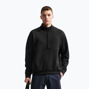 Férfi edzőpulóver Nike 24.7 ImpossiblySoft Black/Dark Smoke Grey (24.7 ImpossiblySoft 1/2-Zip Top HQ6953-010) kép