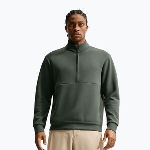 Férfi edzőpulóver Nike 24.7 ImpossiblySoft Camo Green/Black/Outdoor Green (24.7 ImpossiblySoft 1/2-Zip Top HQ6953-303) kép