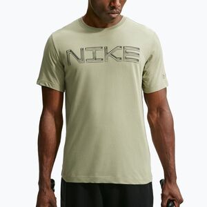 Férfi edző póló Nike Dri-FIT Training T-Shirt dusty olive/black (Dri-FIT Training IM6134-377) kép