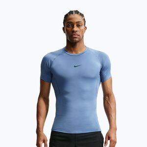 Férfi edző póló Nike Pro indigo storm/black (Pro Dri-Fit Tight Fitness FB7932-459) kép
