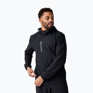 Férfi futókabát Brooks Canopy Jacket black (Canopy 211582001.025) kép