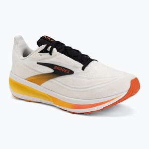 Férfi futócipők Brooks Revel 9 white/orange/black (Revel 9 1104991D141.085) kép
