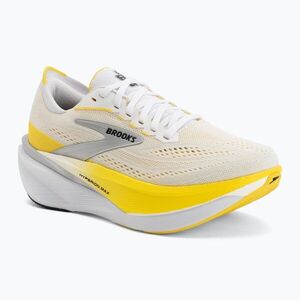 Női futócipők Brooks Hyperion Max 4 white/cyber yellow/black (Hyperion Max 4 1204871B197.065) kép