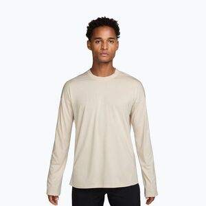 Férfi hosszú ujjú póló Nike 24.7 ImpossiblySoft Light light orewood brown/sail/light iron ore (24.7 ImpossiblySoft Light IQ8275-104) kép