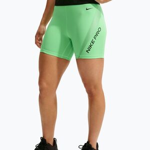 Női edző rövidnadrág Nike Pro Sculpt illusion green/cucumber calm/black/black (Pro Sculpt High-Waisted 5" IM9961-336) kép