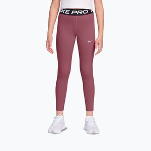 Gyerek leggingsek Nike Pro pink smoke/white (Pro Mid-Rise IF1754-654) kép
