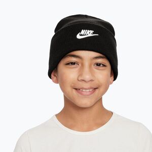 Gyerek téli sapka Nike Peak black heather/white (Peak HF5498-032) kép