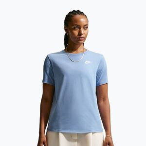 Női póló Nike Sportswear Club Essentials work blue (Sportswear Club Essentials SS DX7902-486) kép
