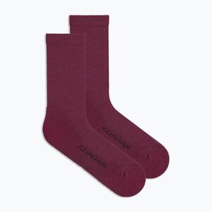 Női zokni Icebreaker Merino Lifestyle Light Crew dark berry (Merino Lifestyle Light Crew IBIBN3130PB1) kép